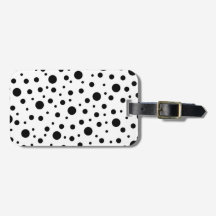 白黒水玉模様パターン