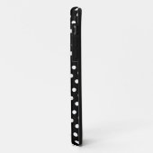 白黒水玉模様パターンiPhone 5ケース Case-Mate iPhoneケース (裏面/左)