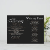 白黒水玉模様式結婚プログラム (スタンド正面)