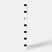 白黒水玉模様,デイジー Case-Mate iPhoneケース (裏面 / 右)