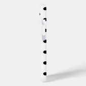 白黒水玉模様,デイジー Case-Mate iPhoneケース (裏面 / 左)