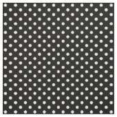 白黒水玉模様 ファブリック (見本)