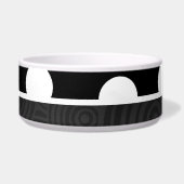 白黒水玉模様 ボウル (左)