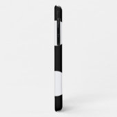 白黒水玉模様、水玉模様パターン Case-Mate iPhoneケース (裏面/左)