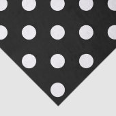 白黒水玉模様 薄葉紙 (詳細)