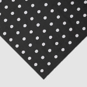 白黒水玉模様 薄葉紙 (詳細)