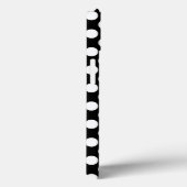 白黒水玉模様 Case-Mate iPhoneケース (裏面 / 右)