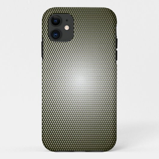 白黒水玉模様 Case-Mate iPhoneケース (裏面)