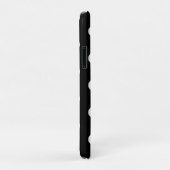 白黒水玉模様iPhoneケース Case-Mate iPhoneケース (裏面/右)