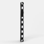 白黒水玉模様iPhone 5ケース Case-Mate iPhoneケース (裏面/右)