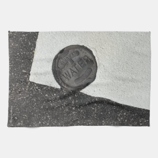 白黒水 キッチンタオル