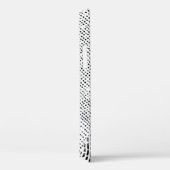 白黒波形パッチワークオーナメント Case-Mate iPhoneケース (裏面 / 右)