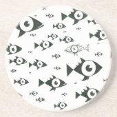 白黒流れに対して水泳 コースター (正面)