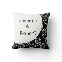 白黒渦巻きモノグラ結婚ムのキープスピロー