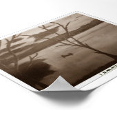 白黒湖のポスター ポスター (角)