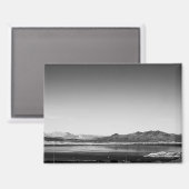 白黒湖ミードの風景 マグネット (正面/裏面)