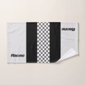 白黒灰色 バスタオルセット (ハンドタオル)