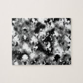 白黒点のパズル ジグソーパズル (横)