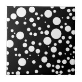 白黒点 タイル (正面)