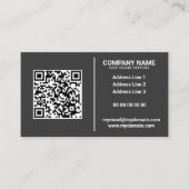 白黒煙突スイープサービスの名刺 名刺 (正面)