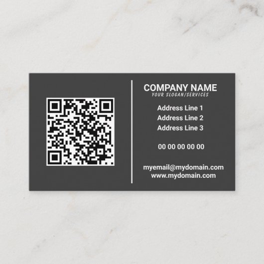 白黒煙突スイープサービスの名刺 名刺 (正面)