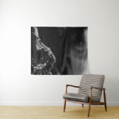 白黒照光山 タペストリー (インサイチュ(横))