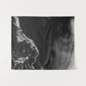 白黒照光山 タペストリー (正面(横))