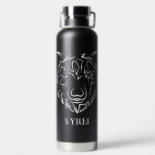 白黒熊 ウォーターボトル (背面)