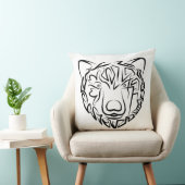 白黒熊 クッション (椅子)