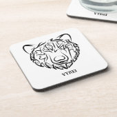 白黒熊 コースター (左側)