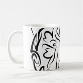 白黒熊 コーヒーマグカップ (左)