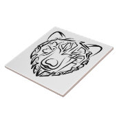 白黒熊 タイル (側面)