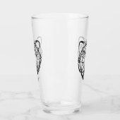 白黒熊 タンブラーグラス (左)