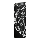 白黒熊 タンブラー (回転左)