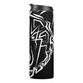 白黒熊 タンブラー (回転右)