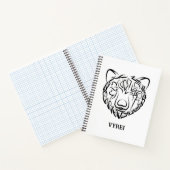 白黒熊 ノートブック (内部)