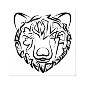 白黒熊 ラバースタンプ (インプリント)