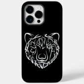 白黒熊 Case-Mate iPhoneケース (裏面)