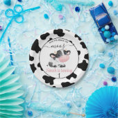 白黒牛あなたはモオスの誕生日を聞いた ペーパープレート (パーティー)