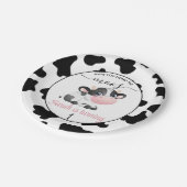 白黒牛あなたはモオスの誕生日を聞いた ペーパープレート (アングル)