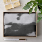 白黒牛の毛斑点の皮膚 薄葉紙 (ギフト)