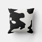 白黒牛パターン クッション (裏面)