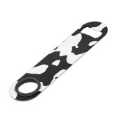 白黒牛パターン スピード栓抜き (正面アングル)