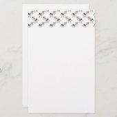 白黒牛パターン 便箋 (正面/裏面)