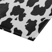 白黒牛プリントのまな板 カッティングボード (角)