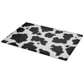白黒牛プリントのまな板 カッティングボード (角)