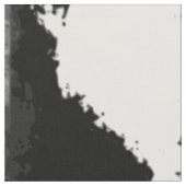 白黒牛プリントの生地 ファブリック (クローズアップ)