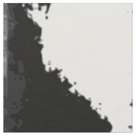 白黒牛プリントの生地 ファブリック