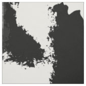 白黒牛プリントの生地 ファブリック (見本)