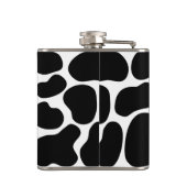 白黒牛プリントパターン フラスク (裏面)